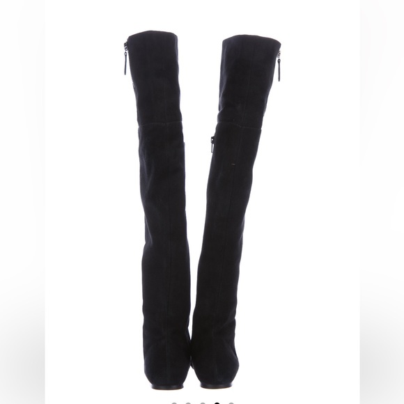 Valentino suede over knee high boots size 8 - Picture 4 of 9